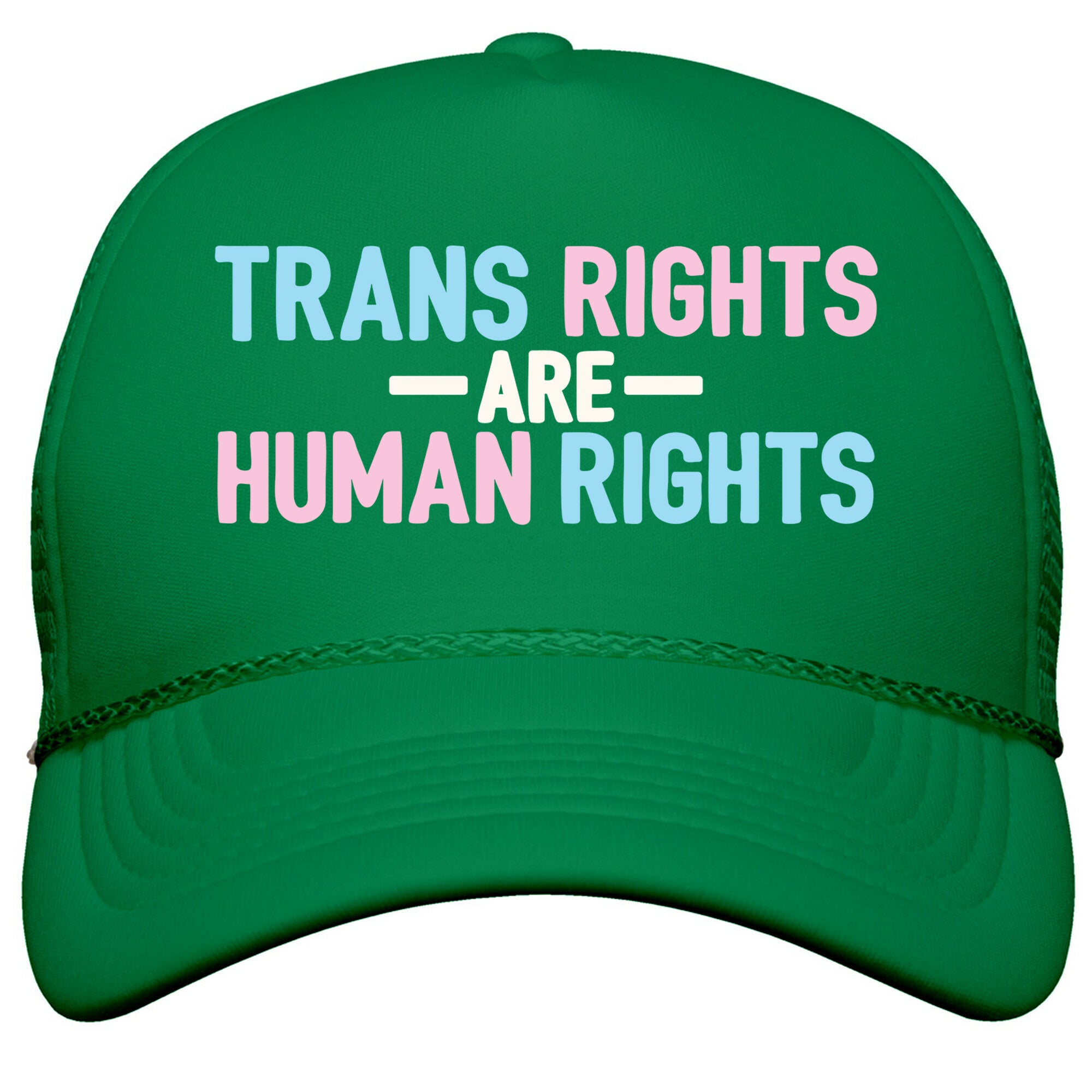 Trans Rights Are Human Rights Snapback Trucker Hat